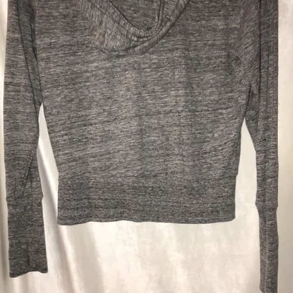 PINK Victoria's Secret Women's Gray Pink Heathered Full Zip Hoodies Size Small - Picture 7 of 7